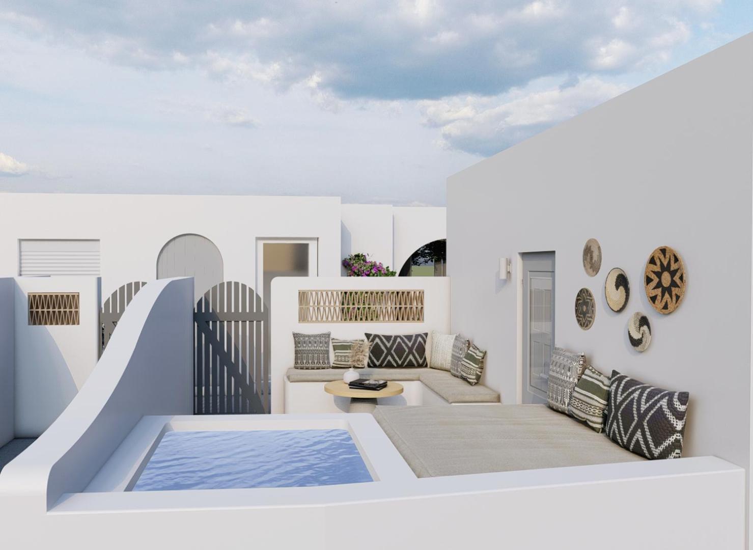 אימרוביגלי Cilon Suites Santorini מראה חיצוני תמונה